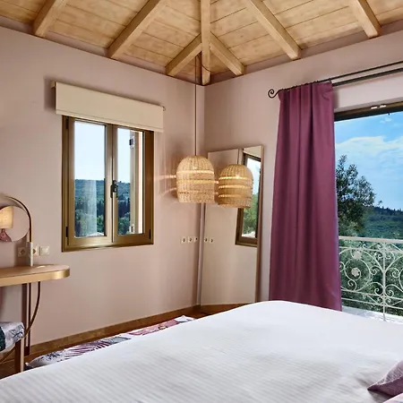 Villa Awesome Lefkada - 2 Bedrooms - Kamothias - Great Sea Views - Fantastic Pool Terrace Tsoukaladhes