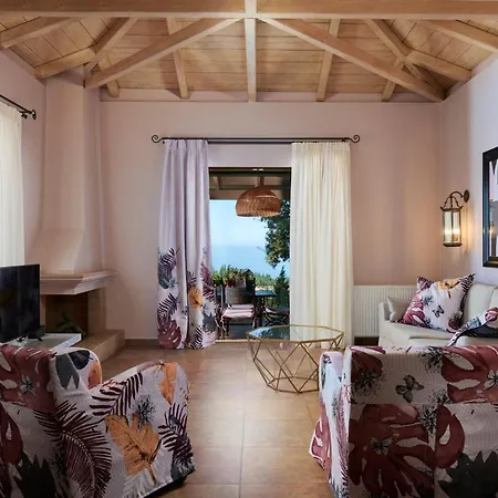 Villa Awesome Lefkada - 2 Bedrooms - Kamothias - Great Sea Views - Fantastic Pool Terrace *