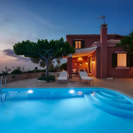 Awesome Lefkada - 2 Bedrooms - Kamothias - Great Sea Views - Fantastic Pool Terrace Villa