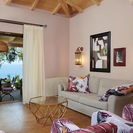 Awesome Lefkada - 2 Bedrooms - Kamothias - Great Sea Views - Fantastic Pool Terrace Villa Tsoukaladhes